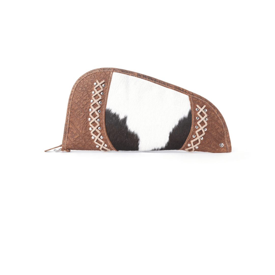 Myra Range Point Hairon Gun Case in Ivory - The Bronze Butterfly