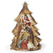 Nativity Scene within a carved tree by Roman - The Bronze Butterfly