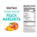 Natural Peach Margarita - Mixer - The Bronze Butterfly