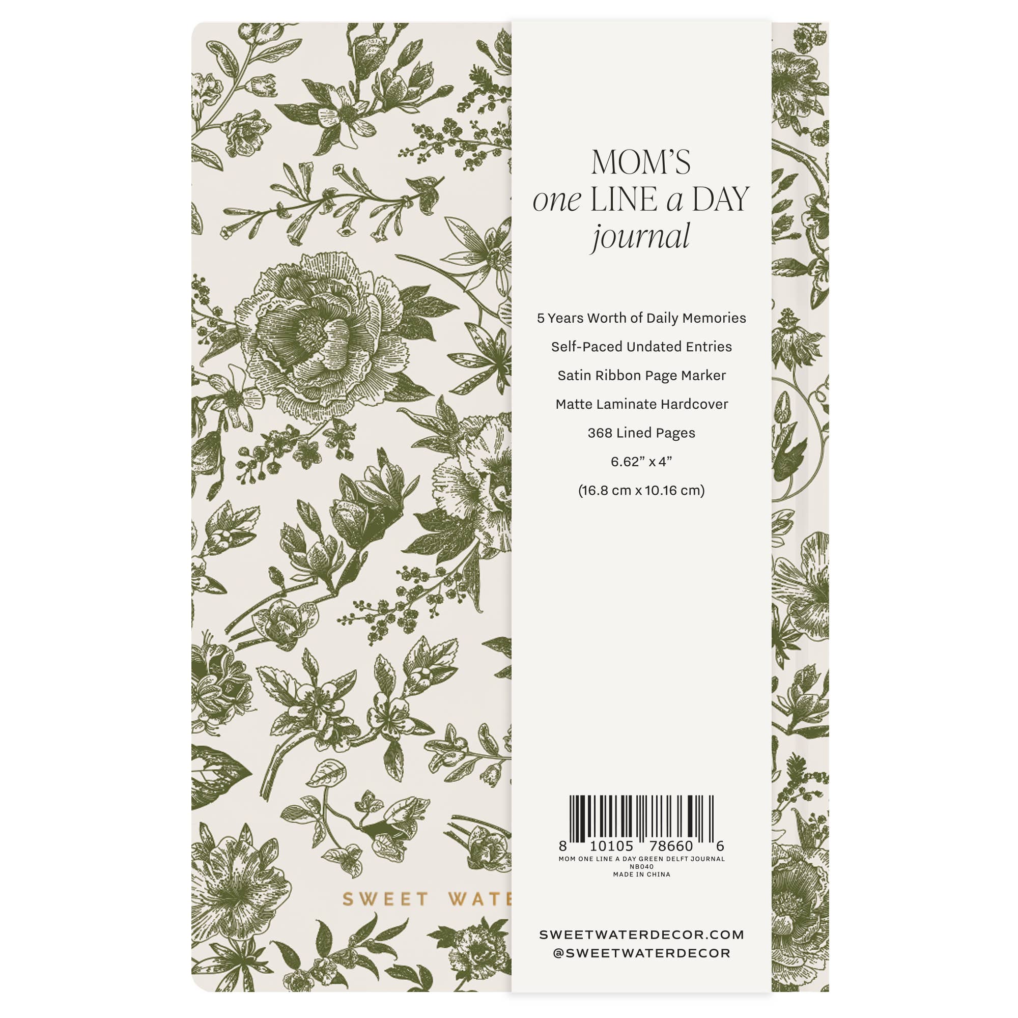 *NEW* Mom's One Line A Day Journal - The Bronze Butterfly