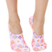 No - Show Liner Socks - Delicate Flowers - Pink - The Bronze Butterfly