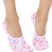 No - Show Liner Socks - Mahjong Tiles - Pink - The Bronze Butterfly