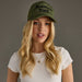 Olive & Black Mountain Time Trucker Hat - The Bronze Butterfly