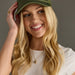 Olive & Black Mountain Time Trucker Hat - The Bronze Butterfly