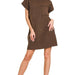 On The Run Mock Neck Sweater Dress - The Bronze Butterfly