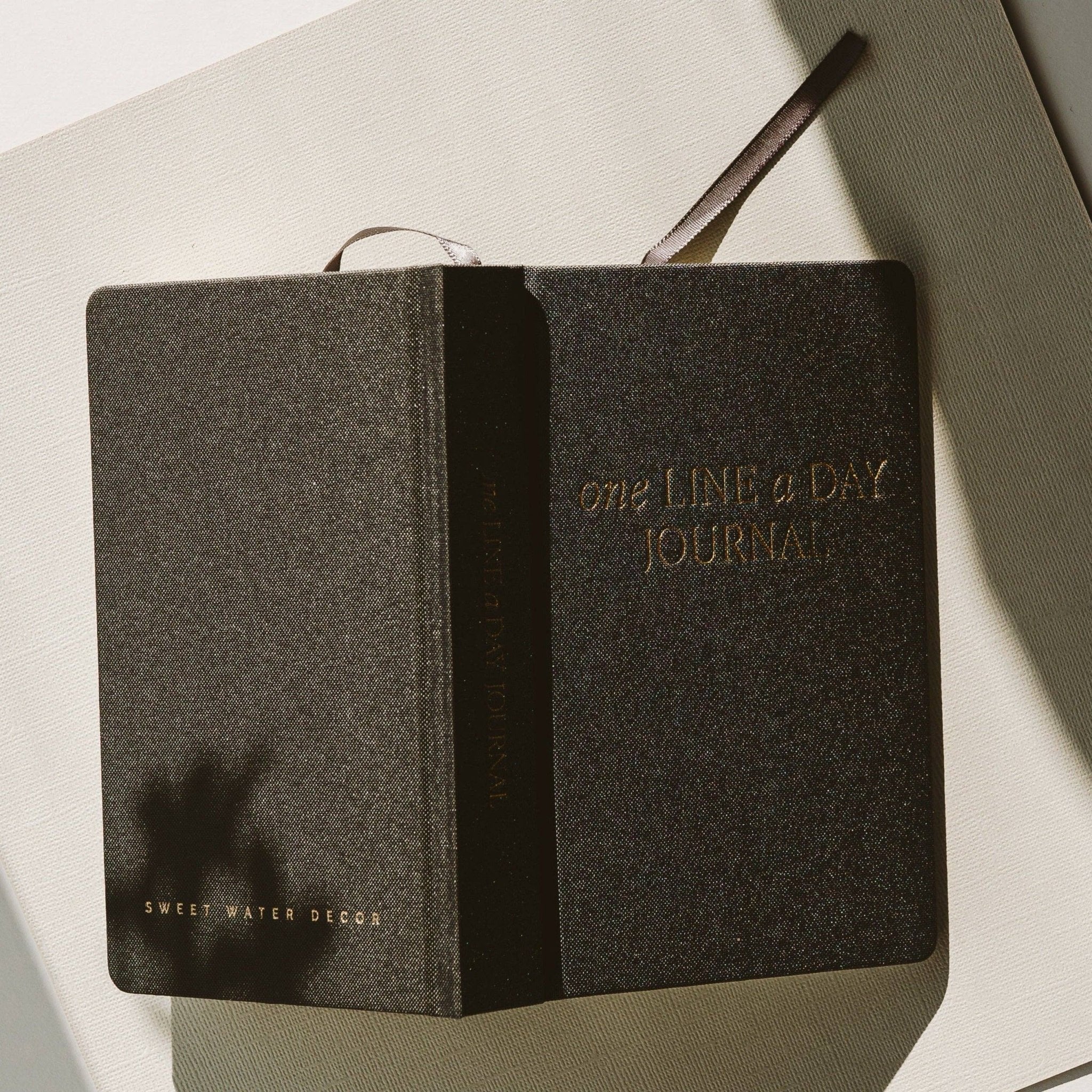 One Line A Day Fabric Journal - The Bronze Butterfly