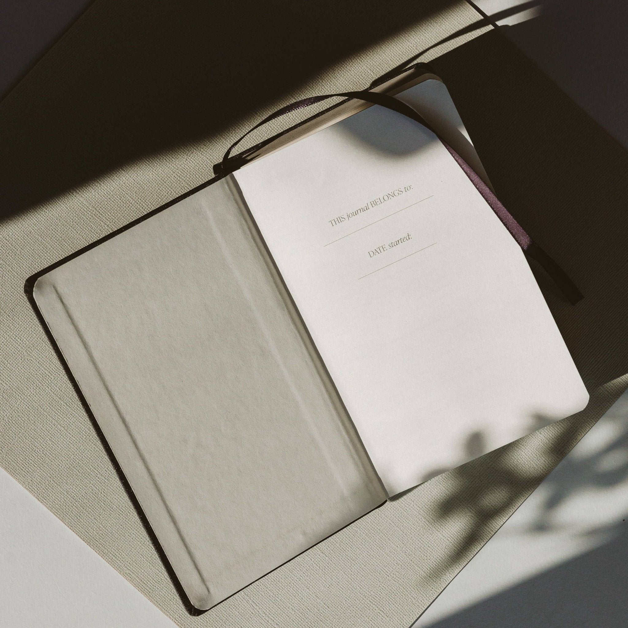 One Line A Day Fabric Journal - The Bronze Butterfly