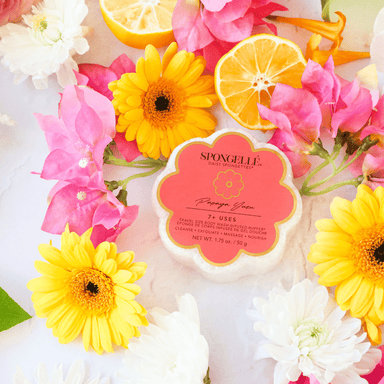 Papaya Yuzu Daisy Spongette - The Bronze Butterfly