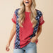Patriotic Color Block Top - The Bronze Butterfly