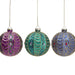 Peacock Purple, Blue & Green Ball Ornaments - The Bronze Butterfly