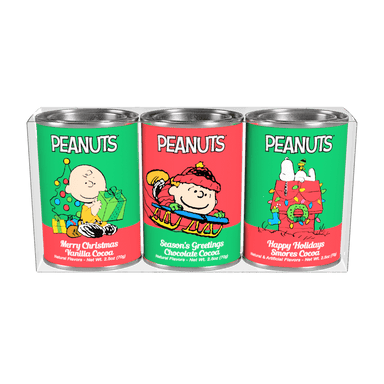 Peanuts® Christmas Cocoa Gift Set (2.5oz Tins) - The Bronze Butterfly