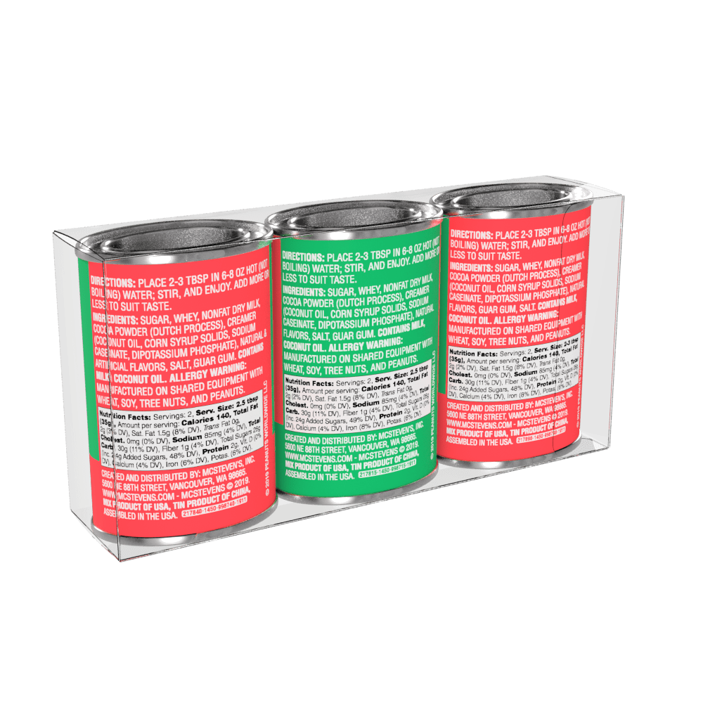 Peanuts® Christmas Cocoa Gift Set (2.5oz Tins) - The Bronze Butterfly