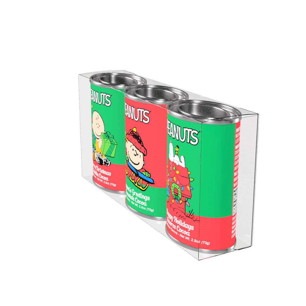 Peanuts® Christmas Cocoa Gift Set (2.5oz Tins) - The Bronze Butterfly