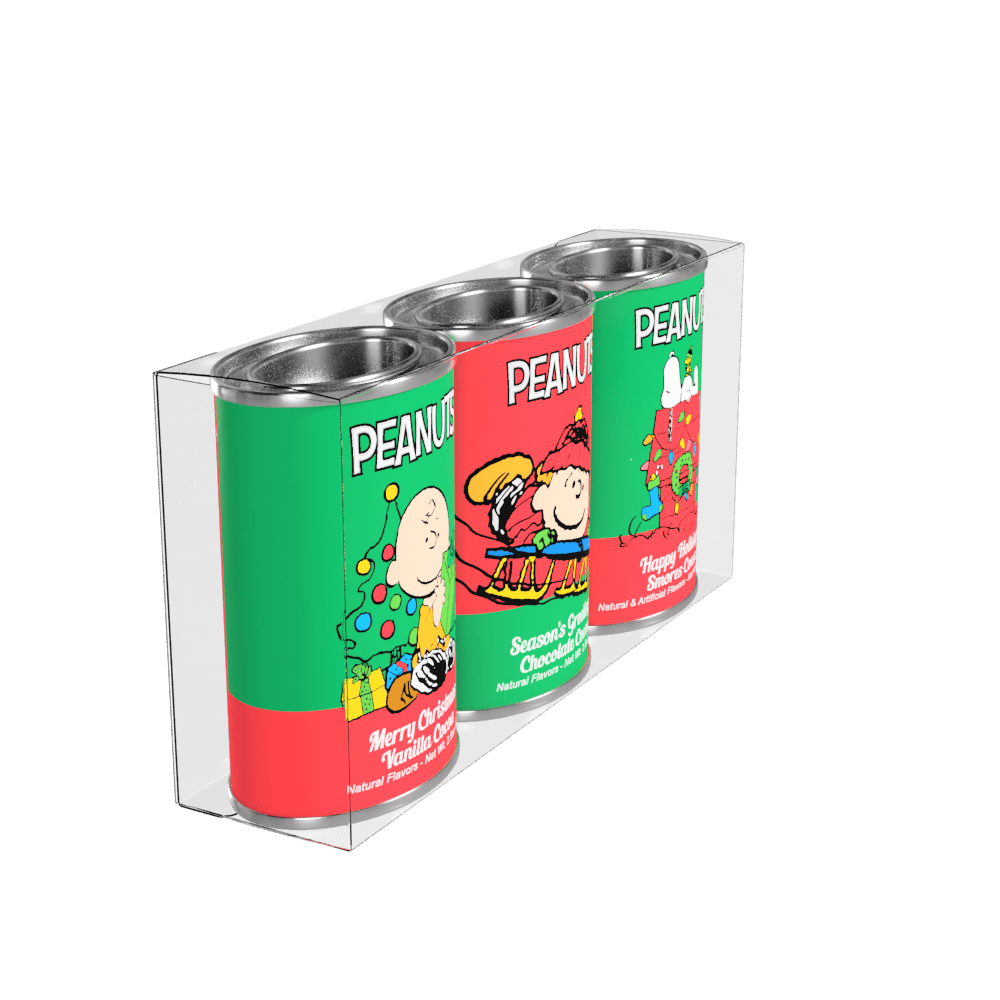Peanuts® Christmas Cocoa Gift Set (2.5oz Tins) - The Bronze Butterfly