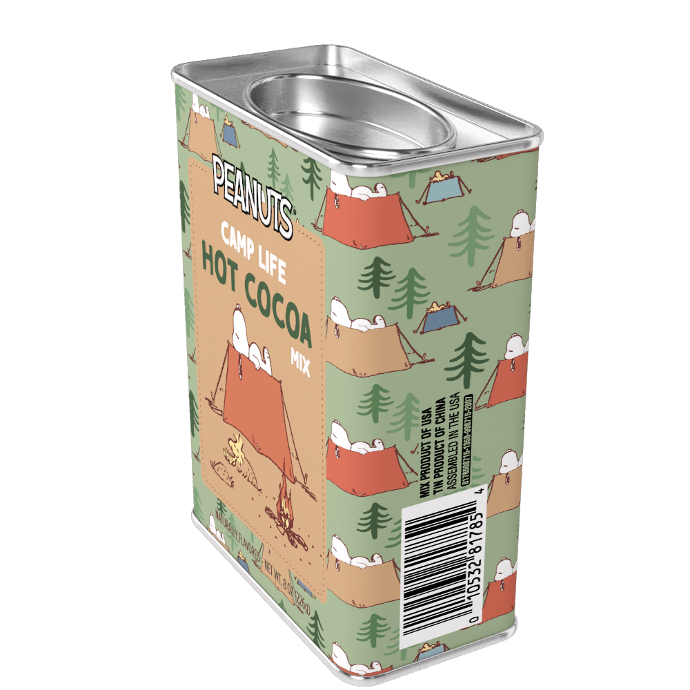 Peanuts® Snoopy Camp Life Chocolate Cocoa (8oz Tins) - The Bronze Butterfly