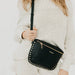 Pebbled Sabrina Studded Bum Bag - The Bronze Butterfly