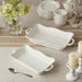 Perlette Cream Medium Rectangular Baker - The Bronze Butterfly