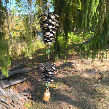 Pinecone Chime - The Bronze Butterfly