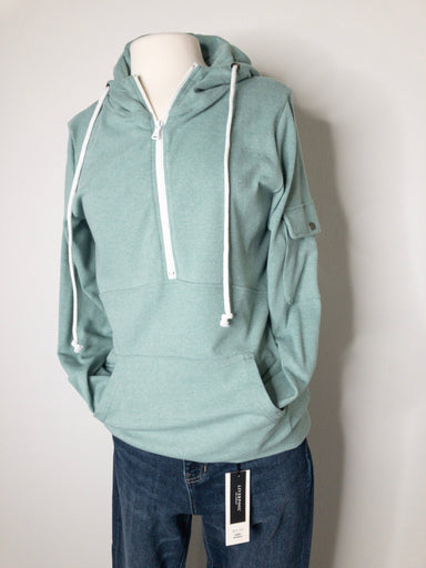 Pixie Pocket Halfzip Hoodie - The Bronze Butterfly