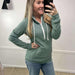 Pixie Pocket Halfzip Hoodie - The Bronze Butterfly