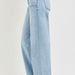 Plus Size High Rise Wide Leg Jeans with Waistband Tie | Risen - The Bronze Butterfly