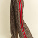 PLUS SIZE LEOPARD CONTRAST TROUSER RED PANEL - The Bronze Butterfly
