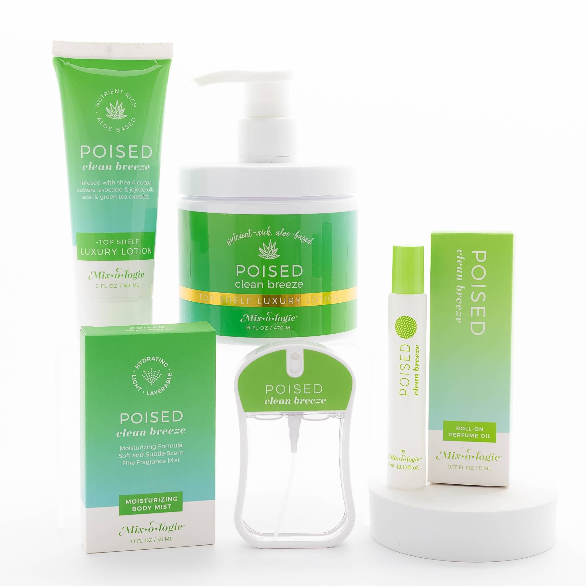 Poised (Clean Breeze) | Rollerball Perfume Oil Roll - On - The Bronze Butterfly