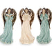 PORCELAIN ANGEL FIGURINE - The Bronze Butterfly