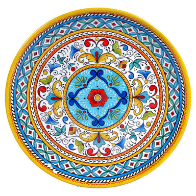 Portofino Melamine Round Platter - The Bronze Butterfly