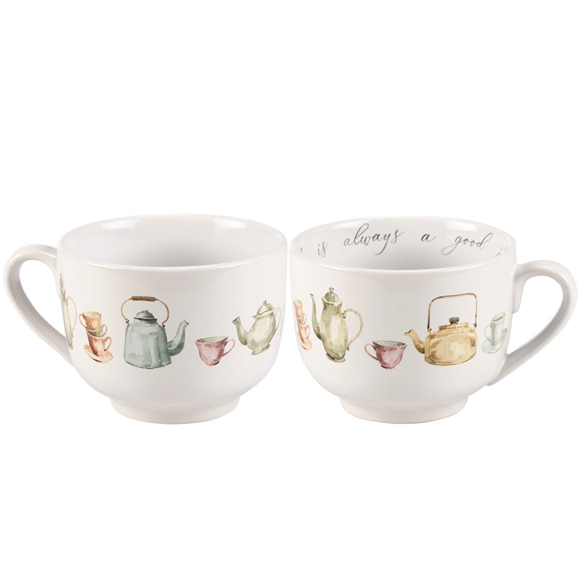 Primitive by Kathy Stoneware 20 oz mug - The Bronze Butterfly