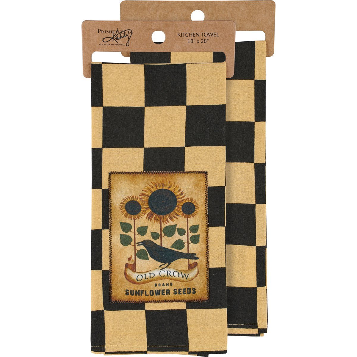 Primitives by Kathy Dish Towel - The Bronze Butterfly