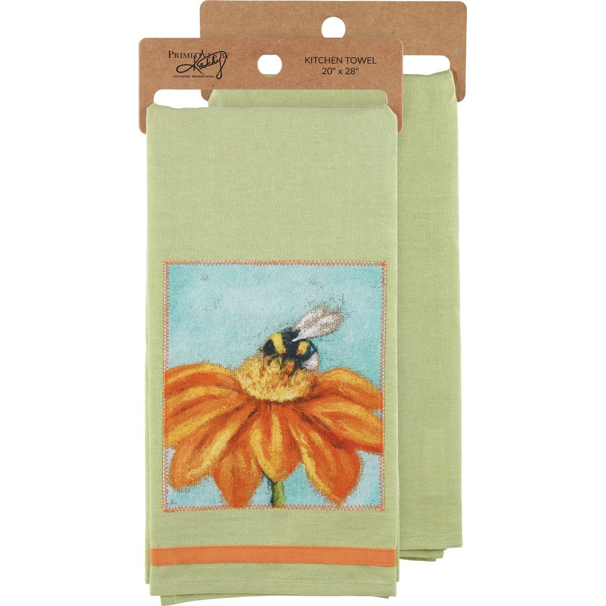 Primitives by Kathy Dish Towel - The Bronze Butterfly