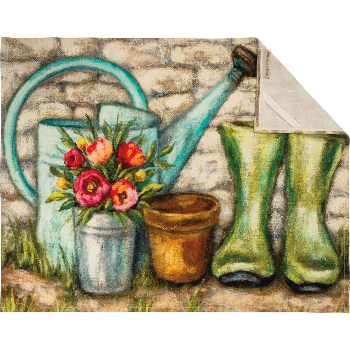 Primitives by Kathy Dish Towel - The Bronze Butterfly