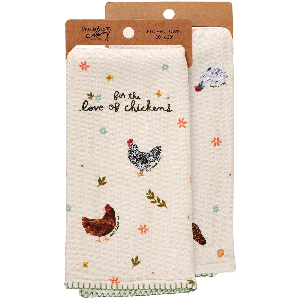 Primitives by Kathy Kitchen Towel - The Bronze Butterfly