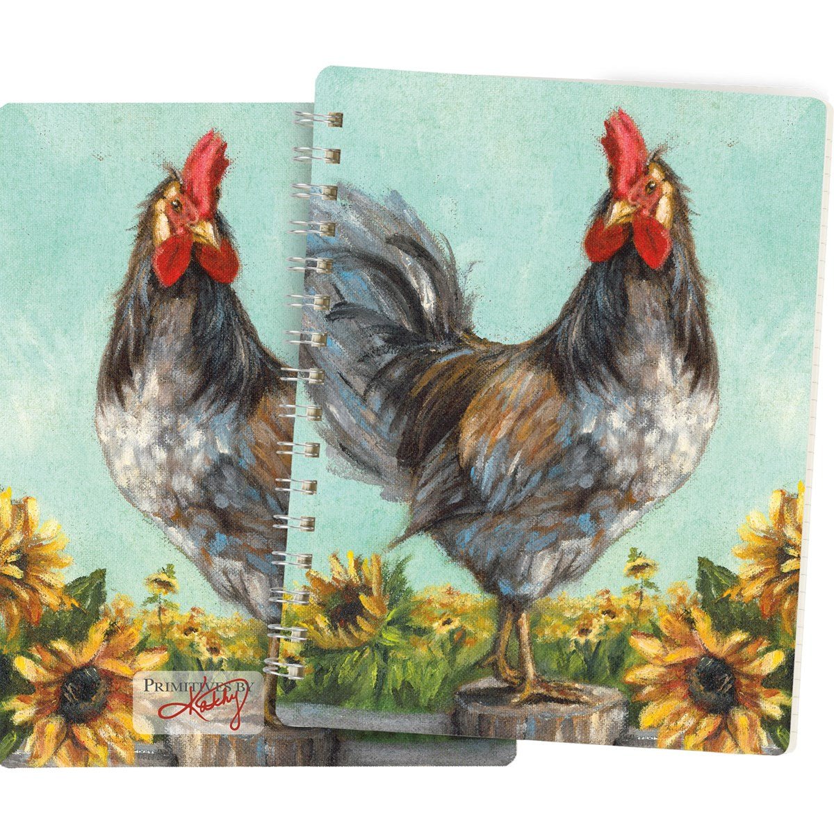 Primitives by Kathy Spiral Notebook - The Bronze Butterfly
