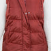 Puffer Long Vest Brick - The Bronze Butterfly