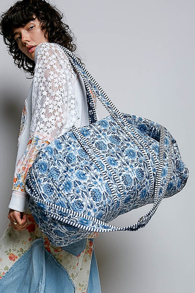 Quilted Multicolor Tote Bag - The Bronze Butterfly