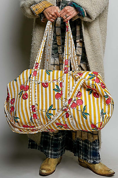 Quilted Multicolor Tote Bag - The Bronze Butterfly