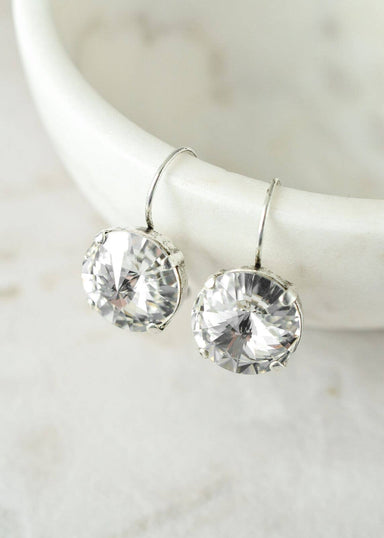 Rachel Marie Designs Bev Crystal Drop Earring - The Bronze Butterfly