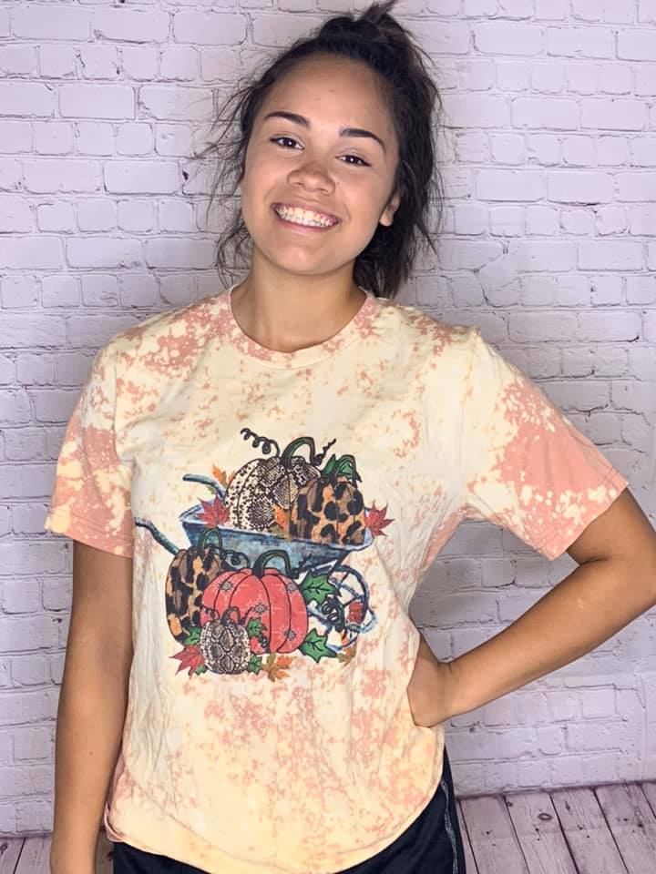 Raisin Arrows Borrow of Pumpkins Tee - The Bronze Butterfly