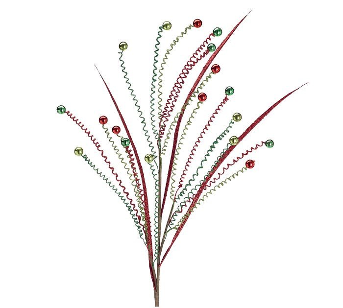 RED AND GREEN Christmas SPRAY - The Bronze Butterfly