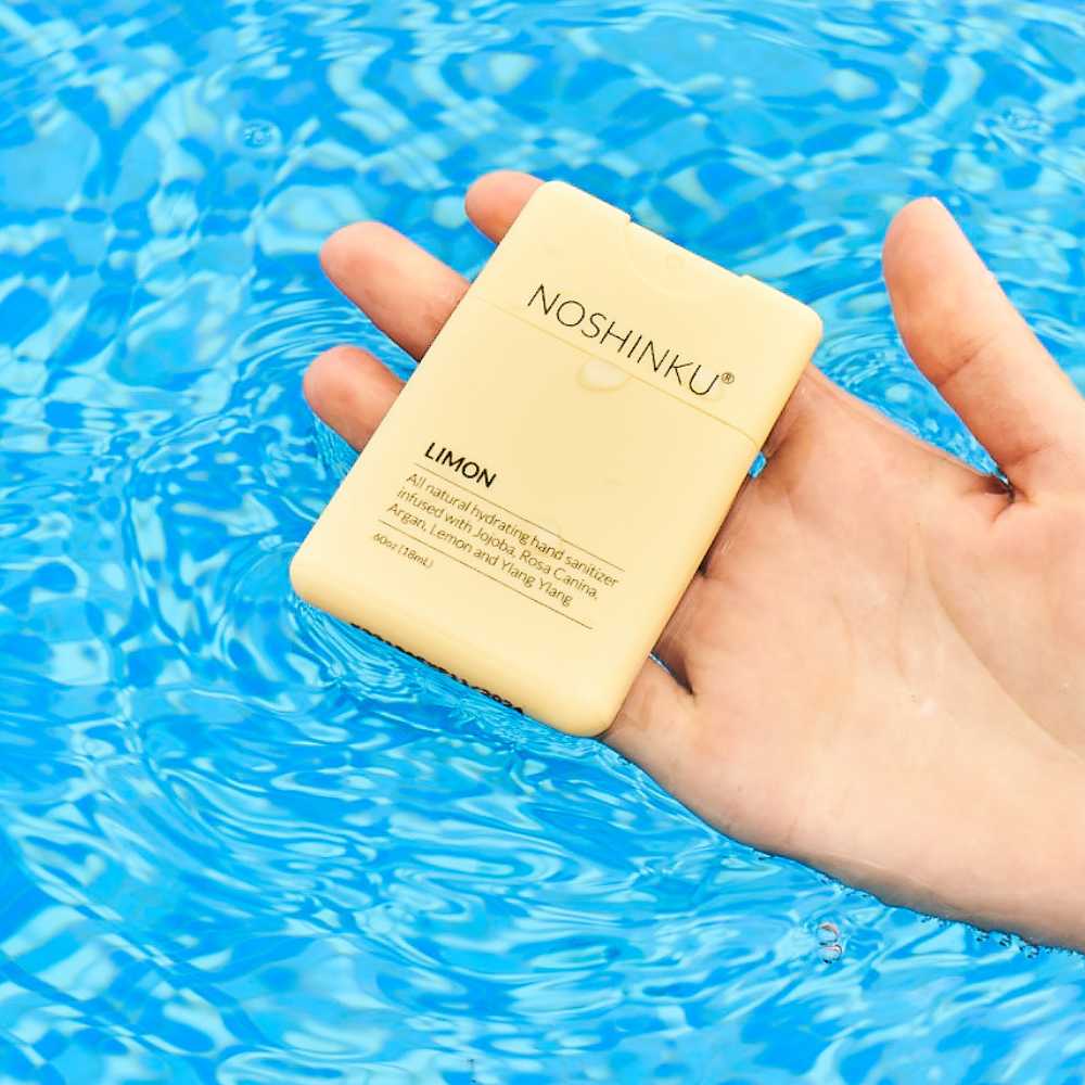 Refillable Lemon Ylang - Ylang Moisturizing Pocket Sanitizer - The Bronze Butterfly