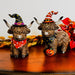 Resin Halloween Highland Cow Figurine- single - The Bronze Butterfly