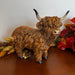 Resin Harvest Highland Cow Figurine - The Bronze Butterfly