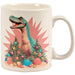Retro Christmas Dino Mug - The Bronze Butterfly