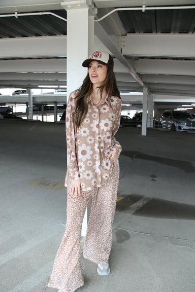 RETRO NEUTRAL FLOWER MESH SET - The Bronze Butterfly