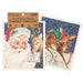 Retro Santa Claus Swedish Dishcloth Set - The Bronze Butterfly