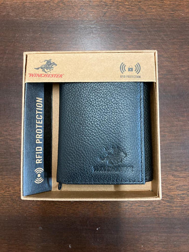 RFID Blocking Winchester Mens Trifold Wallet - The Bronze Butterfly
