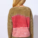 River Dyed Modal Spandex Sunset Pullover - The Bronze Butterfly