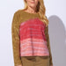 River Dyed Modal Spandex Sunset Pullover - The Bronze Butterfly